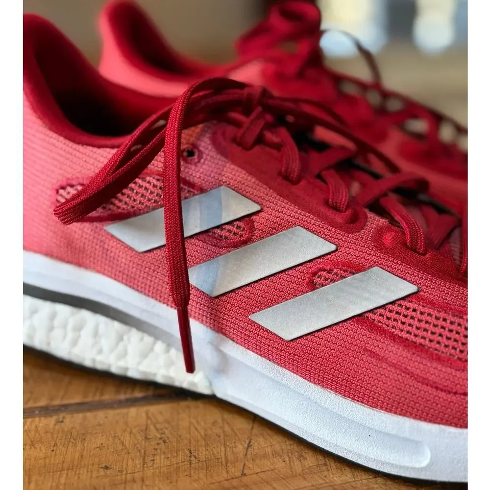 Adidas Boost Supernova‎ Power Red Athletic Running Shoes FX7422 Mens Size 7